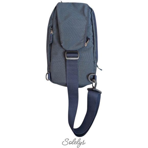 The North Face Field Bag Adjustable Crossbody 7L Blue RARE Large Original Style - Picture 12 of 12